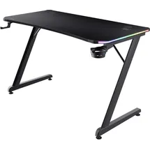 Trust GXT 709 Luminus Gaming-Tisch Schwarz PC