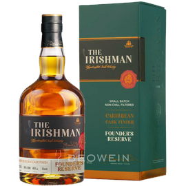 IRISHMAN Founder’s Reserve Caribbean Cask Finish Blended Irish 46% vol 0,7 l Geschenkbox