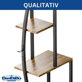 DanDiBo Ambiente Blumenregal 160 x 0 x 0 cm Schwarz