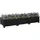 vidaXL Hochbeet 120 x 40 x 23 cm Schwarz