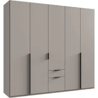 WIMEX Drehtürenschrank Mugano 225 x 208 x 58 cm Schwarz