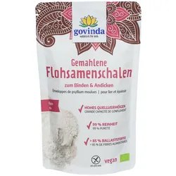 govinda Flohsamenschalen gemahlen
