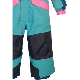 KILLTEC FIRST INSTINCT by killtec Kinder Skioverall mit Kapuze FISW 47 MNS ONPC, dunkelaqua, 110/116, 43394-000