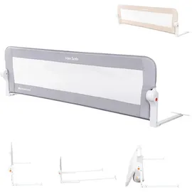 KIKKABOO Bettschutzgitter I am safe 150 cm grau