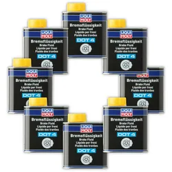 8x 500ml LIQUI MOLY 3085 Bremsflüssigkeit DOT 4 Bremsen Flüssigkeit Brake Fluid