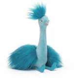 Fou Fou Peacock - L: 11 cm x l: 14 cm x h: 20 cm