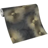 Erismann Vliestapete 10191-15 ELLE Decoration Grafik schwarz, 10,05 x 0,53m