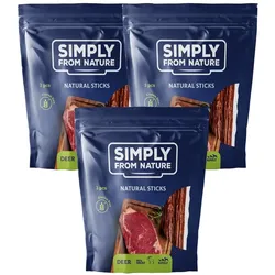 SIMPLY FROM NATURE Nature Sticks with deer Nature Sticks mit Hirsch 3 x 3 St