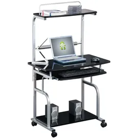 TECHLY Schreibtisch Compact Multi-Function Schwarz