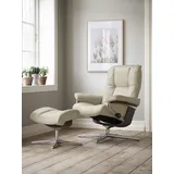 Stressless Stressless® Relaxsessel »Mayfair«, mit Cross Base, Größe S, M & L, Holzakzent Wenge, beige