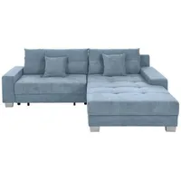 Carryhome Ecksofa Blau, & 273x192 cm,