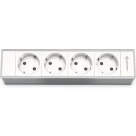Kindermann Kindermann, Module holder 4-fold, 4 x mains, x empty (4 x)