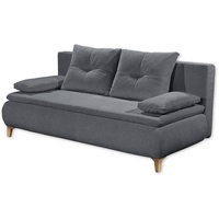 ED EXCITING DESIGN Schlafsofa, Anthrazit