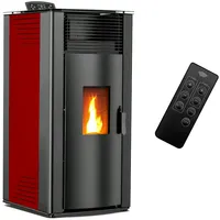 SANNOVER Luft- Pelletofen Anita 15 kW Sannover Bordeaux