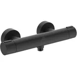 Ideal Standard Ceratherm Alu+ Brausethermostat Aufputz Silk Black DN 15