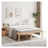 vidaXL Seniorenbett 140 x 190 cm Brown