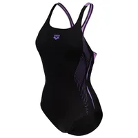 Arena Badeanzug SWIMSUIT SWIM PRO BACK GRAPHIC LB 005973-590 34 - Black/Lavanda - 34