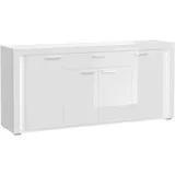 xonox.home Sideboard 182 x 84 x 42 cm Weiß