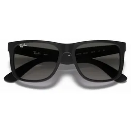 Ray-Ban Justin RB4165 601/8G 54 rubber black / grey gradient
