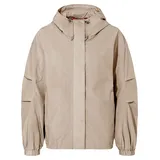 Vaude Damen Mineo Rain Jacke (Größe L, beige)