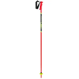 Leki Kinder Racing Kids Bright red-Black-Neonyellow, 105CM