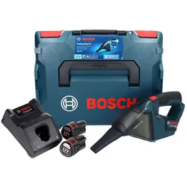 Bosch GAS 12V Professional inkl. 2 x 3,0 Ah Akku + Ladegerät + L-Boxx