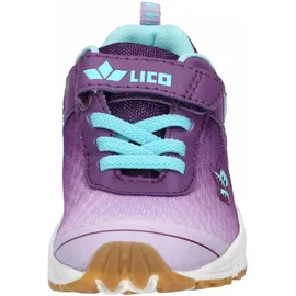 LICO Barney Hallenschuh Lila/Türkis 34