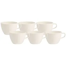 Villeroy & Boch Café au Lait Tasse 0,26 l Weiß 6 St.