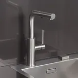 Herzbach Design iX Küchenarmatur, ausziehbar,