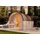 FinnTherm Fasssauna ScandiPod Deluxe, Fasssauna 2 Sitzbänke aus Holz ... Sauna mit 42 mm Wandstärke, Außensauna Mit Montagematerial - FinnTherm