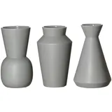 Ritzenhoff & Breker Kalmar Vasen-Set 20 cm 3-teilig grau