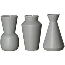 Ritzenhoff & Breker Kalmar Vasen-Set 20 cm 3-teilig grau
