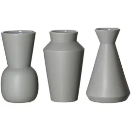 Ritzenhoff & Breker Kalmar Vasen-Set 20 cm 3-teilig grau