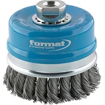 FORMAT Topfbürste Stahl M14 100x0,8 mm