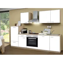 Menke Küchenzeile Classic 280 cm Weiß