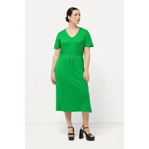 Ulla Popken Kleid Maxikleid Grün 50/52