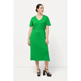Ulla Popken Kleid Maxikleid Grün 50/52