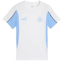 Puma Manchester City Fc Football Archive Kurzarm-t-shirt - White