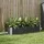 vidaXL Hochbeet 200 x 30 x 36 cm Schwarz