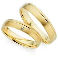 Phönix Trauring Schmuck Geschenk Gold 333 Trauring Ehering LIEBE versch. Varianten, Made in Germany, wahlweise mit oder ohne Brillant gelb|goldfarben 53