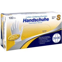 Handschuhe Einmal Latex puderfrei S