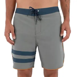 Hurley Boardshorts Phantom Eco Block Party Grau/Weiß 32