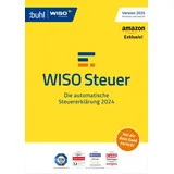 WISO Steuer 2025 (für Steuerjahr 2024)|Für Windows, Mac, Smartphones und Tablets|frustfreie Verpackung | Amazon Exklusiv