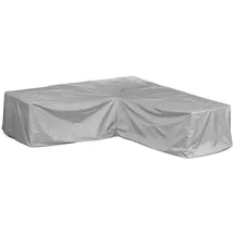 mehr Garten Premium Protect Lounge Abdeckung L-Form 237 x 237 x 80 cm Grau