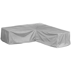 mehr Garten Premium Protect Lounge Abdeckung L-Form 237 x 237 x 80 cm Grau