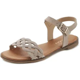 LASCANA Sommerschuh Damen Beige 44