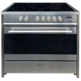 Gurari Elektro-Standherd GCH E 912 X+ GCH 461 IS 9 Dunstabzugshaube 90 cm