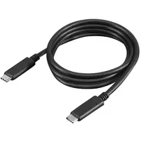 Lenovo USB-C Kabel, USB-C 3.1/USB-C 3.1, PowerDelivery, 1m (4X90U90619)