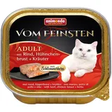 Animonda Vom Feinsten Adult Rind und Hühnerbrust mit Kräutern 100 g