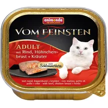 Animonda Vom Feinsten Adult Rind und Hühnerbrust mit Kräutern 100 g